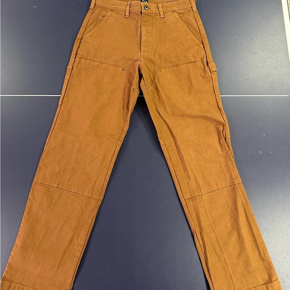 Brown Cargo Pants with Durable Cotton Fabric